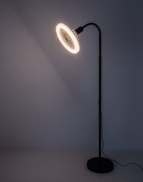 Rabalux 74031 - LED stojacia lampa s ventilátorom 1xE27/16W/230V