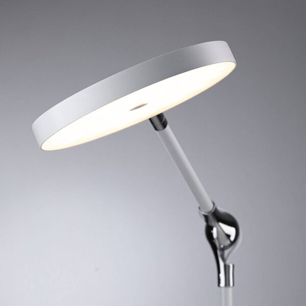 Paulmann Numis LED lampa funkcia nabíjania biela, Biela / opálová, Pracovňa / Kancelária, Hliník, Moderný, Stolová lampa