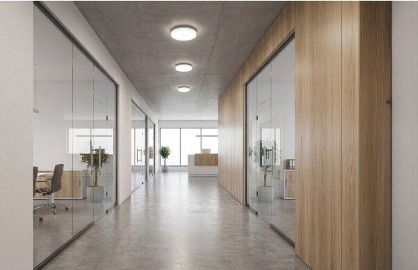 Kanlux 26439 - LED stropné svietidlo VARSO LED/22/30W/230V 3000/4000/6500K priemer 33 cm IP54