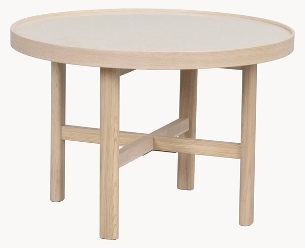 Okrúhly konferenčný stolík z dubového dreva Marsden, Ø 60 cm