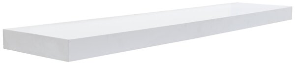 NÁSTENNÁ POLICA, biela, 110/5/25 cm Xora - Regály