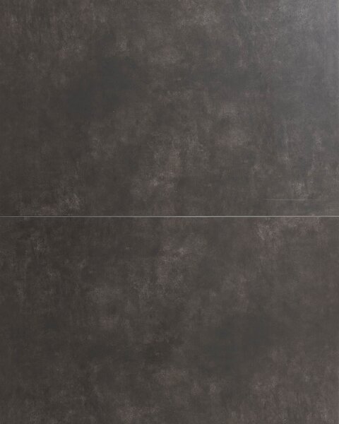 MUZZA Rozkladací jedálenský stôl antamida 160 (210) x 90 cm tmavo sivý