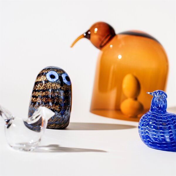 Iittala Vtáčik Toikka Owlet, hnedý