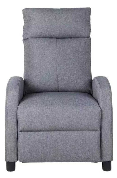 LuxuryForm DESIGN Televízne kreslo RUFO s polohovaním - šedé