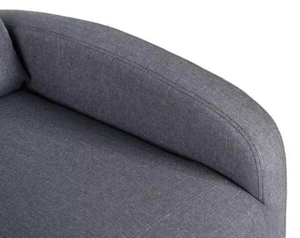 LuxuryForm DESIGN Televízne kreslo RUFO s polohovaním - šedé