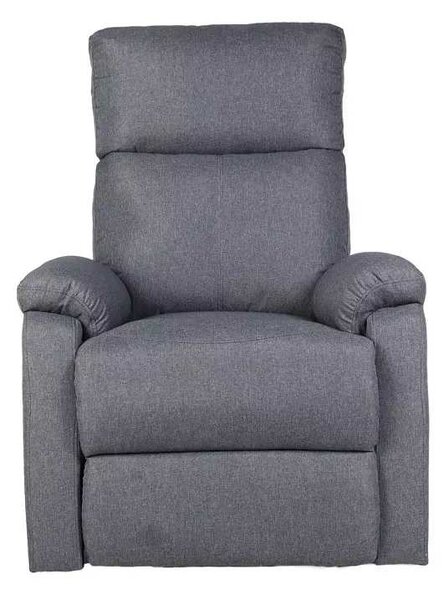 LuxuryForm DESIGN Televízne kreslo CARLOS s polohovaním - šedé
