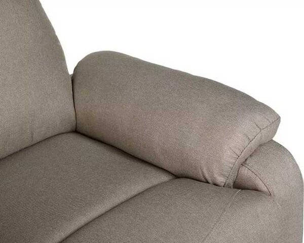 LuxuryForm DESIGN Televízne kreslo CARLOS s polohovaním - béžové