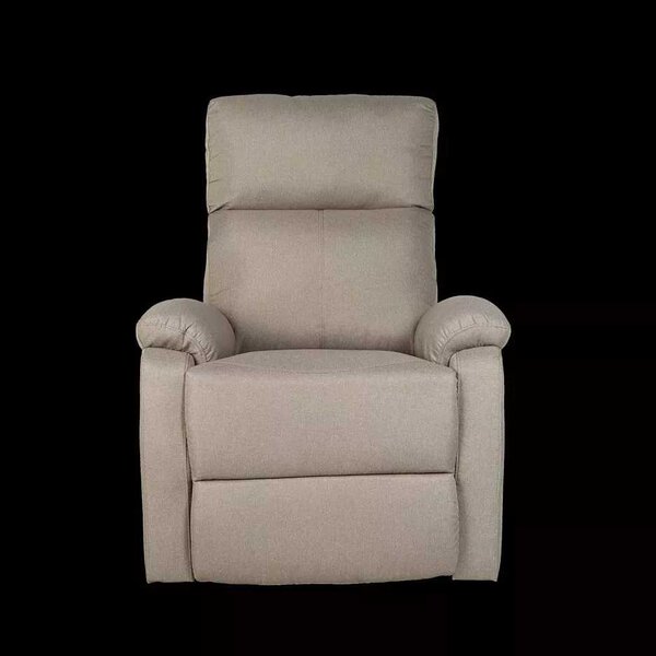 LuxuryForm DESIGN Televízne kreslo CARLOS s polohovaním - béžové