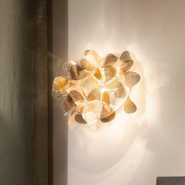 Slamp Clizia Mama Non svetlo 32 x 28 cm zlatá, Mosadz / zlato, Obývacia izba / jedáleň, Plast, Dizajn