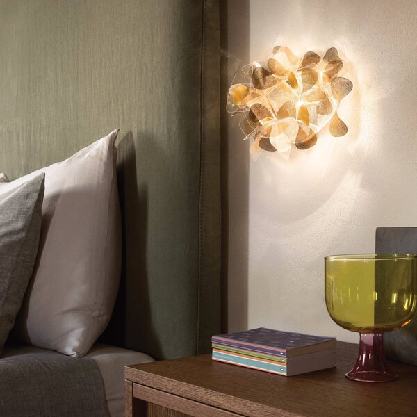 Slamp Clizia Mama Non svetlo 32 x 28 cm zlatá, Mosadz / zlato, Obývacia izba / jedáleň, Plast, Dizajn