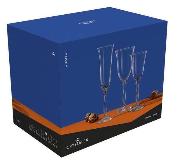 BOHEMIA ANGELA POHÁR NA VÍNO 350 ML SADA 6 KS