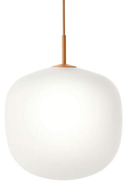 Muuto Závesné svietidlo Rime Ø37, opal/orange RIMPEN3702