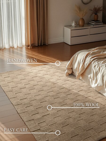 Villeroy & Boch , Kusový koberec Scala 106267 Caramel, 120x170, hnedá, obývacia izba