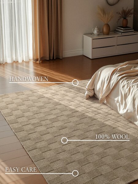 Villeroy & Boch , Kusový koberec Scala 106266 Grey Beige, 200x300, béžová, obývacia izba