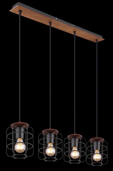 Globo 54037-4H - Luster na lanku WILLA 4xE27/40W/230V