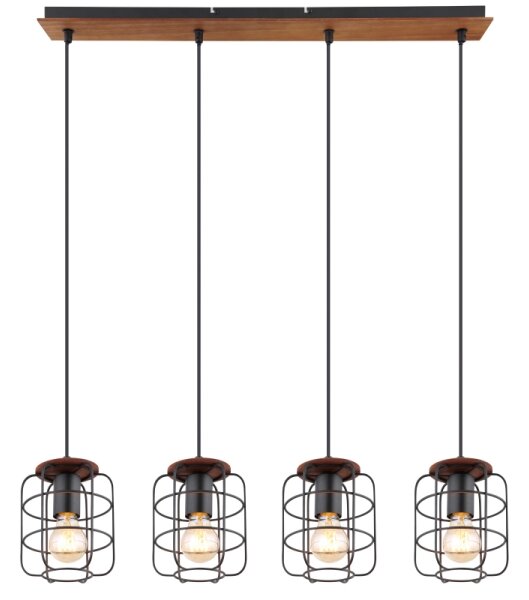 Globo 54037-4H - Luster na lanku WILLA 4xE27/40W/230V