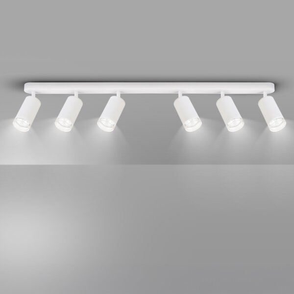 Brilagi - Kúpeľňové bodové svietidlo SELE 6xGU10/30W/230V IP44 biela