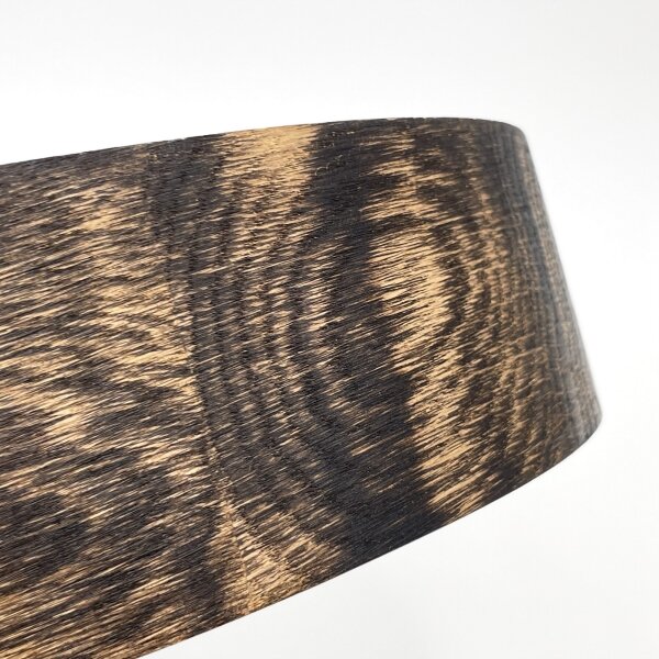 Stropné svietidlo OAK SMOKY 2xE27/15W/230V, pr. 37,5 cm, dub/tmavohnedá