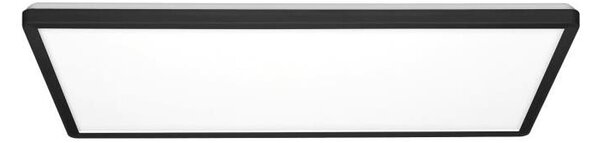 LED Prisadený panel NIVERA LED/32W/230V IP54 29,5x59,5 cm čierny