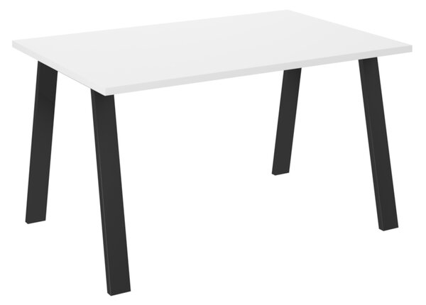 Jedálenský stôl ALEXANDR, 138x75x90, biela