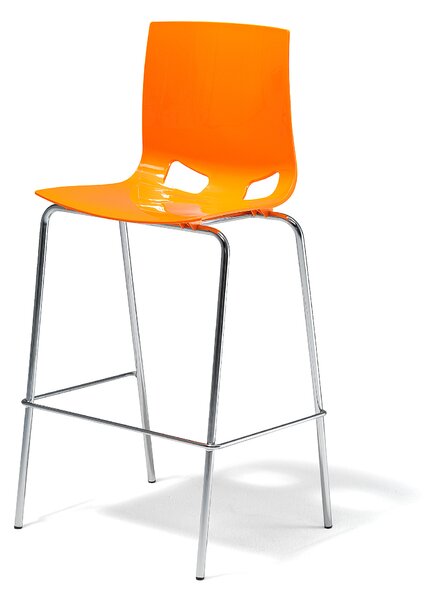 Barová stolička PHOENIX, oranžová