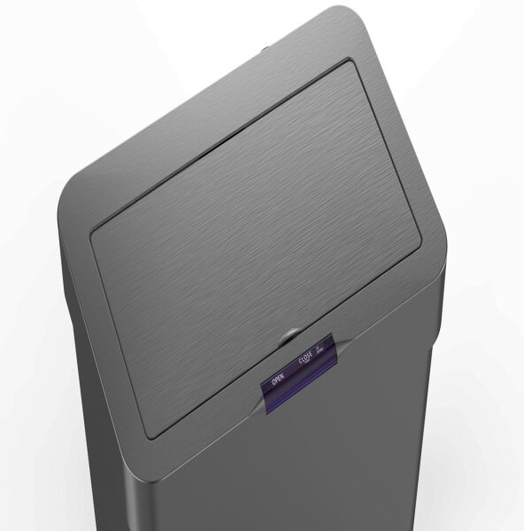 Bezdotykový odpadkový Jumbo kôš 60l USB kábel zadarmo, čierna