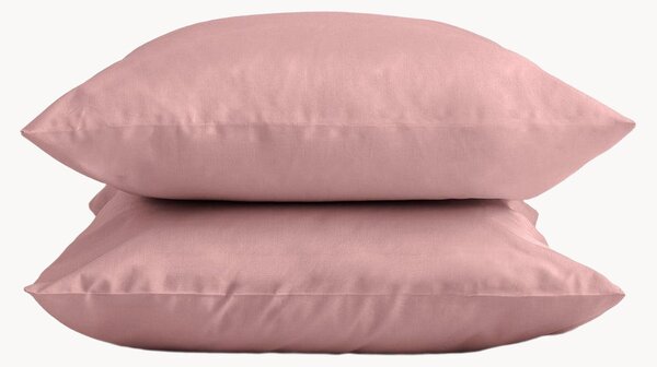 Obliečky na vankúše z bavlneného perkálu Mauve, 2 ks