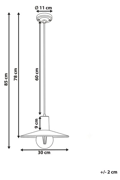 Vonkajšia závesná lampa čierna hliník syntetické tienidlo matný povrch záhradná lampa moderný štýl exteriér