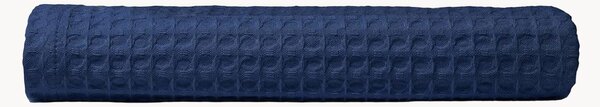 Uterák na ruky z bavlnenej vafľoviny Midnight Blue