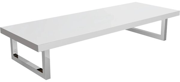 CERANO - Doska pod umývadlo Navira Pro + 2 konzoly pod dosku - biela matná - 80x46x3, 6 cm