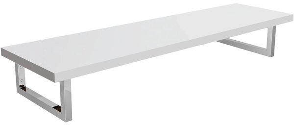 CERANO - Doska pod umývadlo Navira Pro + 2 konzoly pod dosku - biela matná - 120x46x3, 6 cm