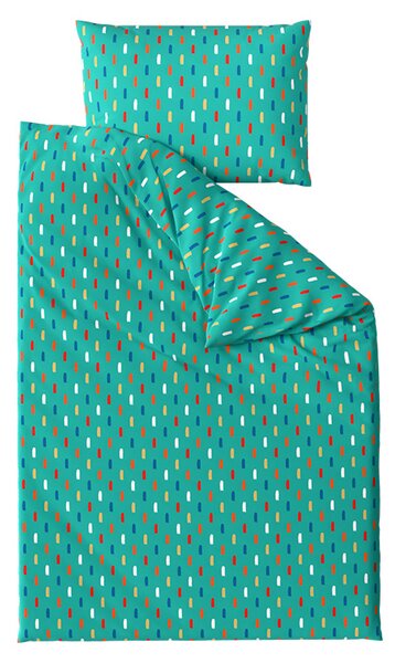 Obliečky z mikrovlákna LUNIRA tyrkysové Rozmer obliečky: 70 x 90 cm | 140 x 200 cm