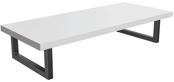 CERANO - Doska pod umývadlo Navira Pro + 2 konzoly pod dosku - biela matná - 60x46x3, 6 cm