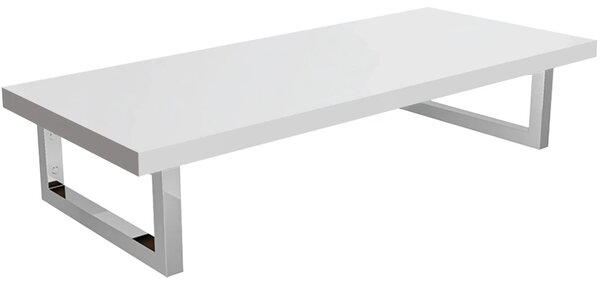 CERANO - Doska pod umývadlo Navira Pro + 2 konzoly pod dosku - biela matná - 60x46x3, 6 cm