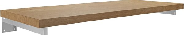 CERANO - Doska pod umývadlo Navira Pro + 2 skryté konzoly - dub medový - 60x46x3, 6 cm