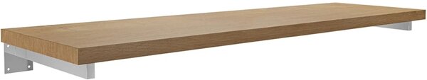 CERANO - Doska pod umývadlo Navira Pro + 2 skryté konzoly - dub medový - 100x46x3, 6 cm