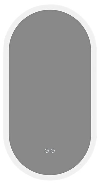 CERANO - Kúpeľňové LED zrkadlo Toro - 40x60 cm