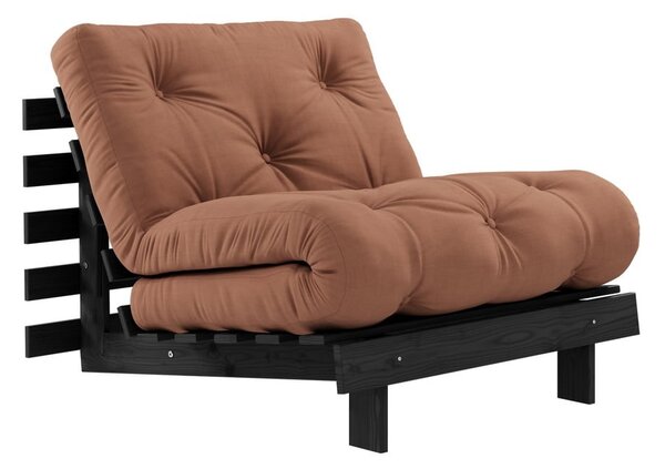 Variabilná křeslo Karup Design Roots Black/Clay Brown