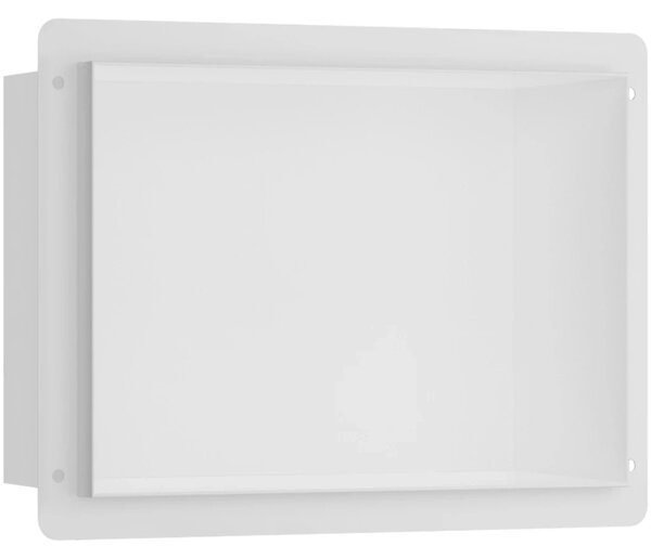 CERANO - Zápustná polička/nika do obkladu - biela matná - 30x20x10 cm