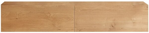 CERANO - Kúpeľňová skrinka pod nástenné umývadlo/doplnková Noira - dub medový - 120x28x43 cm