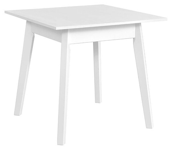 Stôl Harry 80 x 80 I, Morenie: biela - L, Farby nožičiek: biela Mirjan24 5902928680065