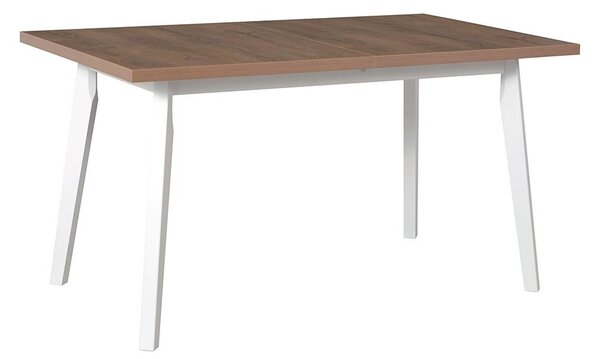 Stôl 80 x 140+180 V (dub grandson L) (biela). Vlastná spoľahlivá doprava až k Vám domov. 1059241