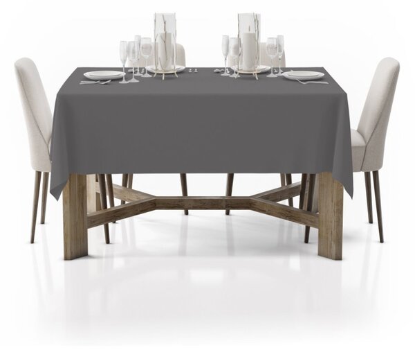 Obrus Standard tmavošedý Mondo Italia Farba Šedá Rozmery 90x90 cm
