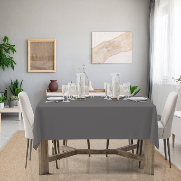 Obrus Standard tmavošedý Mondo Italia Farba Šedá Rozmery 90x90 cm