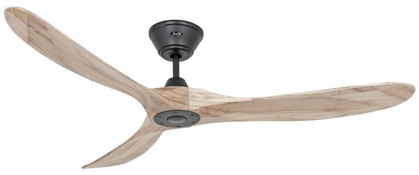 Stropný ventilátor ECO GENUINO čierny/svetlé drevo 152 – CasaFan CasaFan, Eco Genuino, Drevo, Obývacia izba, Drevo, Moderný