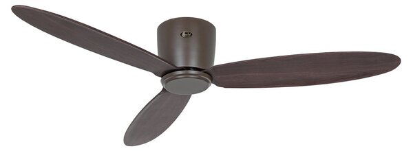 ECO PLANO II Inteligentný stropný ventilátor 132 cm, orech – CasaFan CasaFan, Eco Plano II, Drevo, Obývacia izba, Plast, Moderný