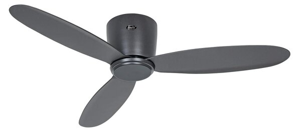 ECO PLANO II Inteligentný stropný ventilátor 112 antracit - CasaFan CasaFan, Eco Plano II, Sivá, Obývacia izba, Plast, Moderný