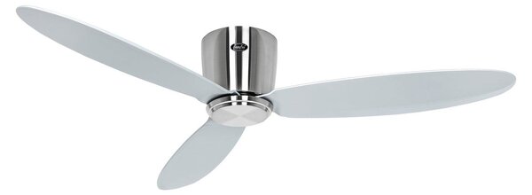 ECO PLANO II Inteligentný stropný ventilátor Ø 132 cm, strieborný – CasaFan CasaFan, Eco Plano II, Metalická, Obývacia izba, Plast, Moderný