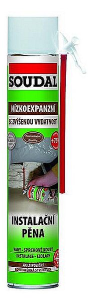 Inštalačná pena SOUDAL 750 ml 500 ml