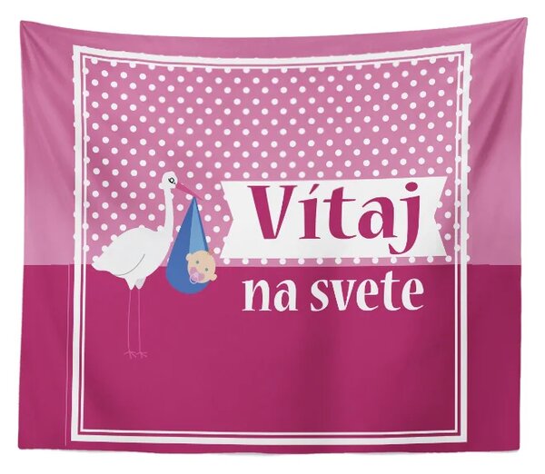 Sablio Deka Vitaj na svete 4: 150x120 cm